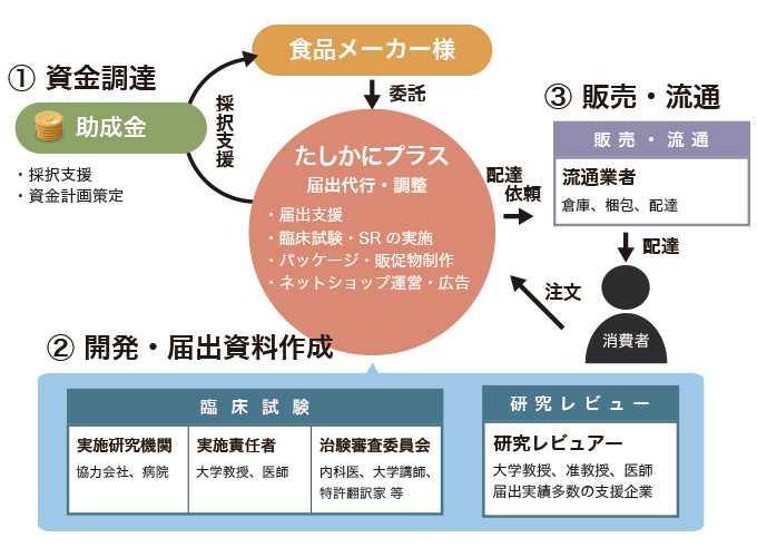 たしかにプラスプロジェクトの概略図